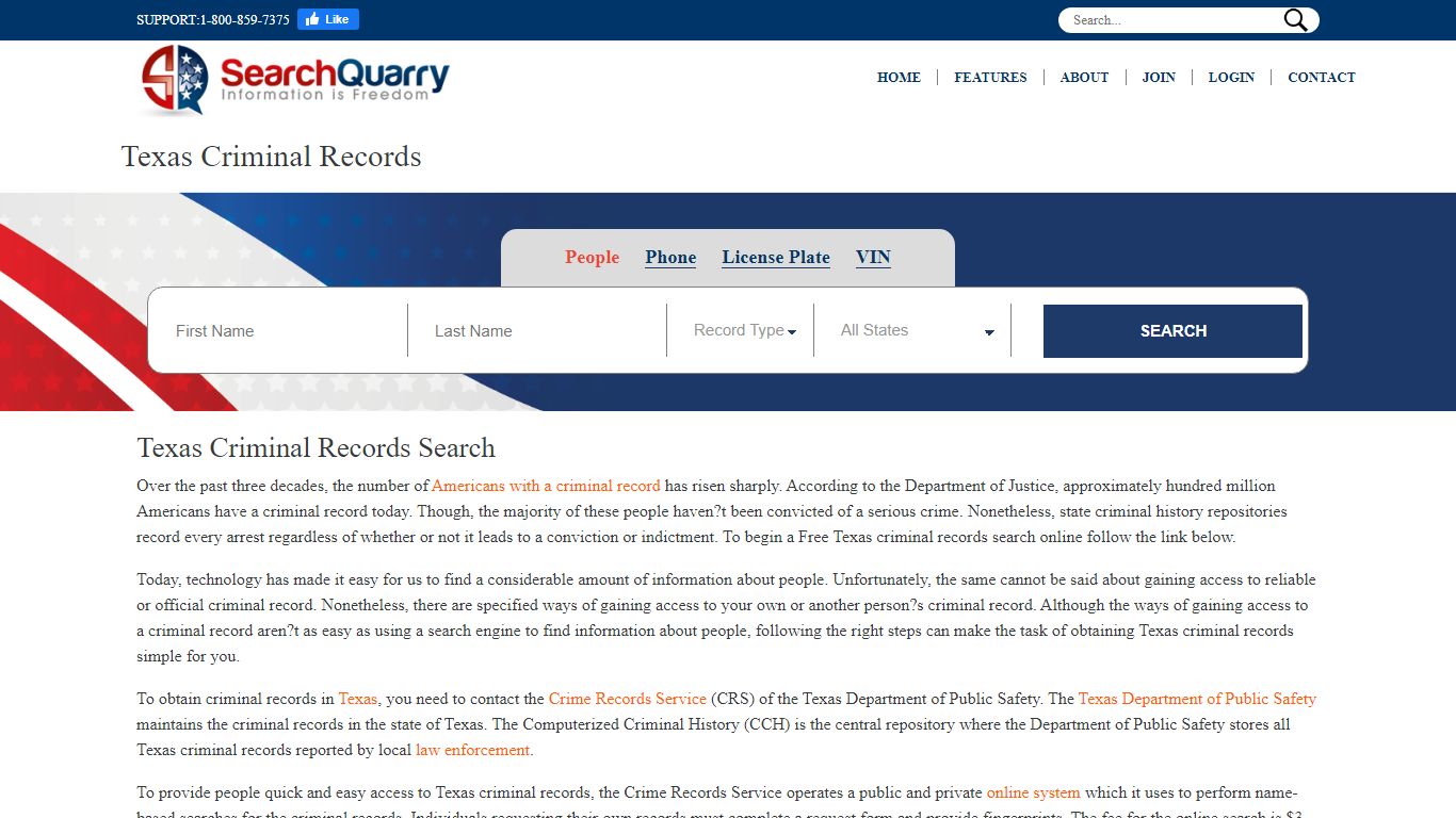Free Texas Criminal Records | Enter a Name & View ... - SearchQuarry
